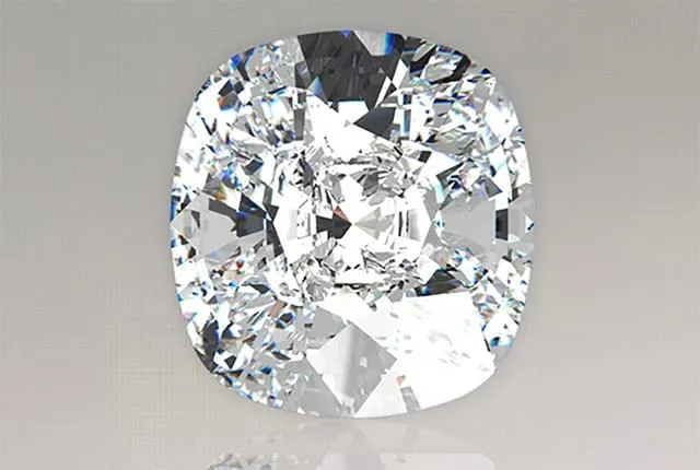 3.08 Carat Cushion Lab Diamond