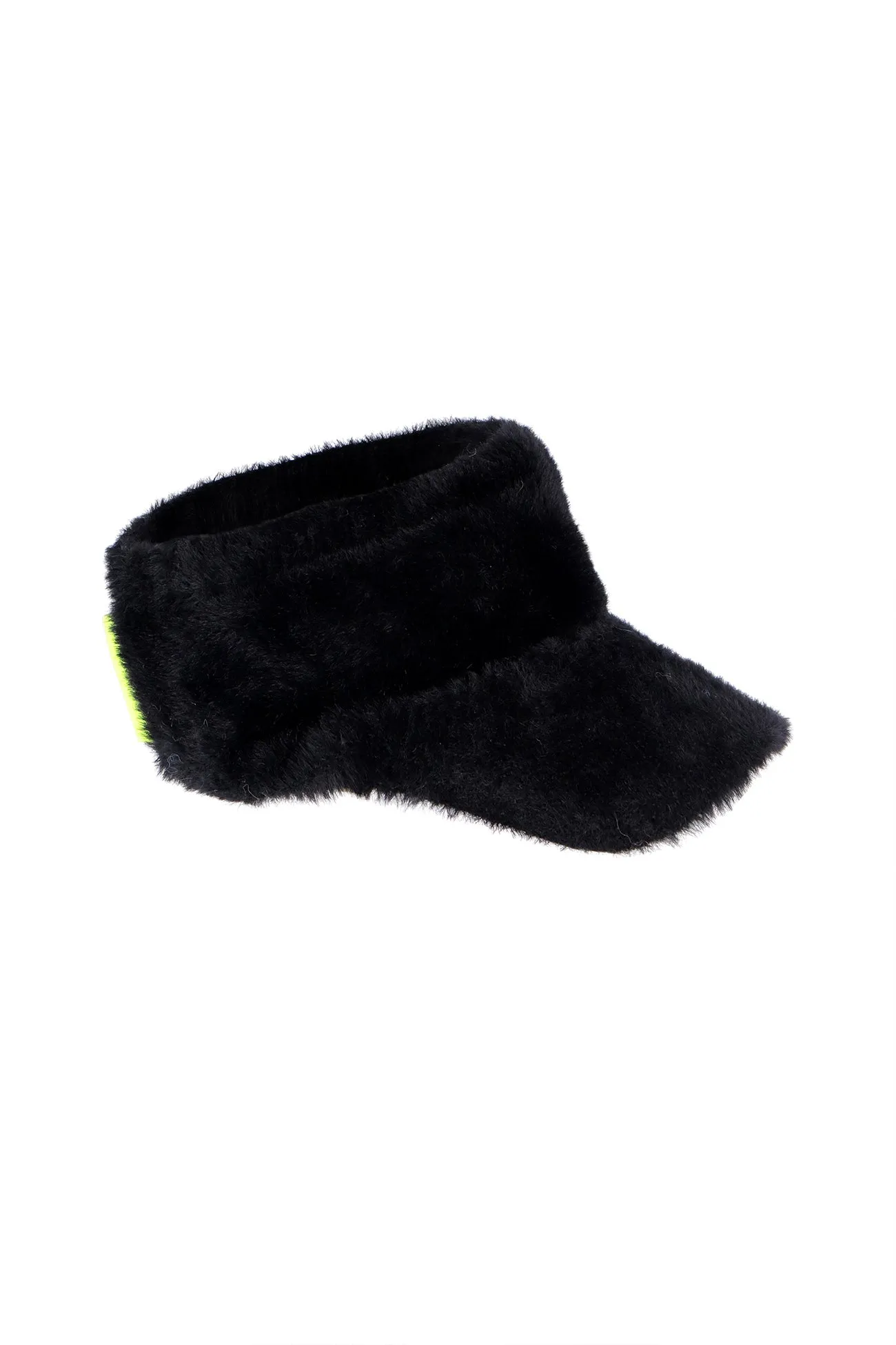 CAPPELLO VISIERA ECO PELLICCIA